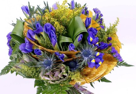 *** Blue Bouquet ***