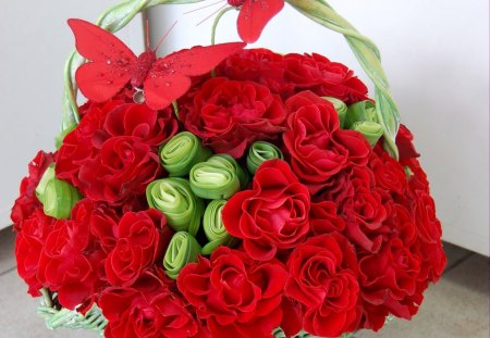 *** Bouquet Of red roses ***