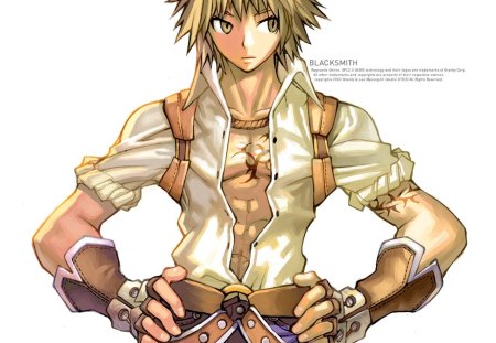 Blacksmith - ragnarok online, mmorpg, game, blacksmith, iro, ragnarok, ro, video game