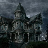 STORMY HAUNTED HOUSE