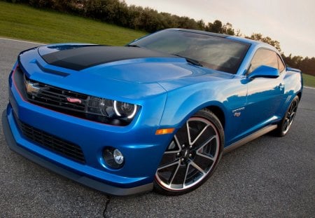 Chevrolet-Camaro-Hot-Wheels-Edition - bowtie, hotwheels, blue, 13