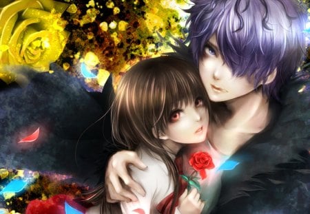 Lovers - anime, fantasy, lovers, cg