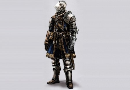 Dark Souls Knight - armor, dark souls, video game, knight