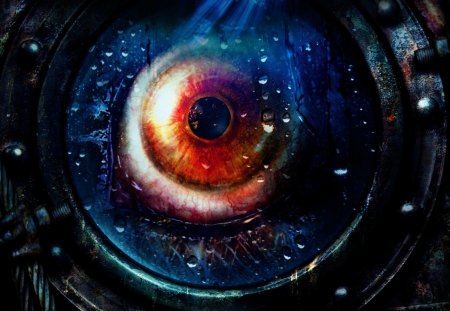 Haunted Eye - epic, fantasy, eye, dark