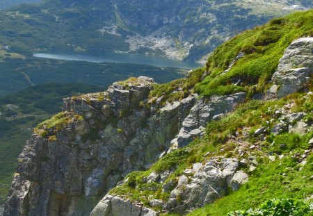 The Clif - clif, beautiful, photography, photo, mountain, nature, green, nice, bulgaria, rocks