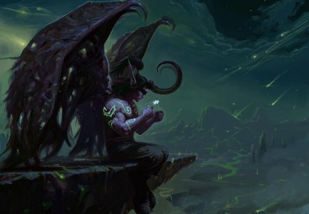 illidan - war, craft, illidan, warcraft