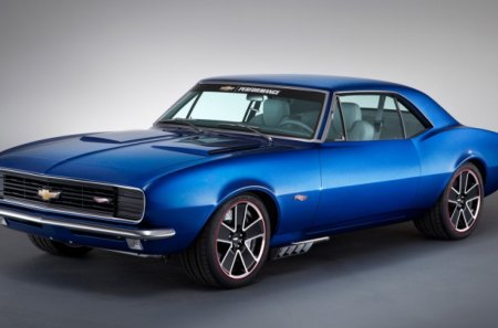 Chevrolet Performance 1967 Camaro Hot Wheels Concept - bowtie, classic, gm, blue