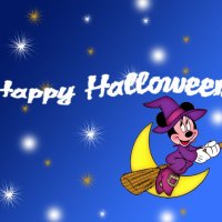 Disney,Minnie,Mouse,Witch,Halloween