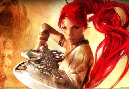 heavenly sword - heavenly, wallpaper, sword, girl