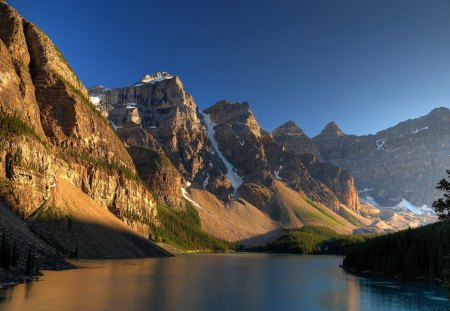 river in mountains thaw with a par - river, thaw, par, mountains, with