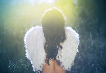 photography - women, female, wings, models, angel