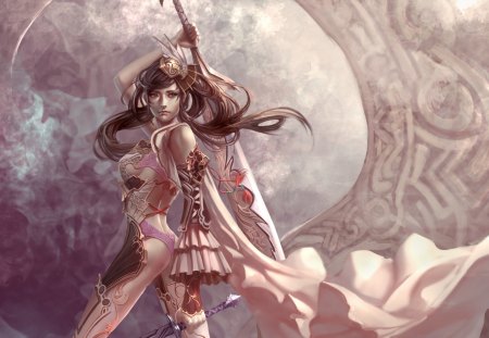 Female warrior - fantasy, female, 2012, picture, 01, 11