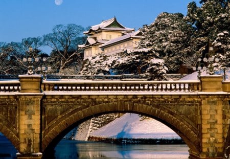 Imperial palace - palace, japan, imperial, tokyo