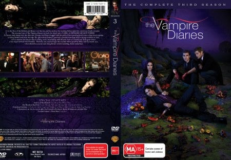 Vampire Diaries Season 3 - ian, vampires, nina, paul