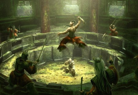 Epic Battle - ancient, fantasy, chinese, warrior