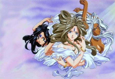 Ah my goddess - anime, belldandy, goddess, manga