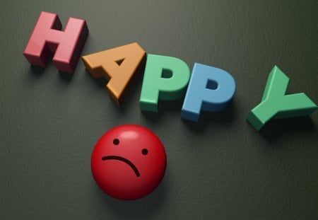 Happy - cg, cinema 4d, 3d, happy