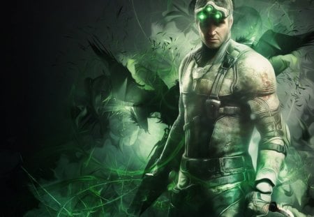 Sam Fisher in Splinter Cell - cell, sam, splinter, fisher