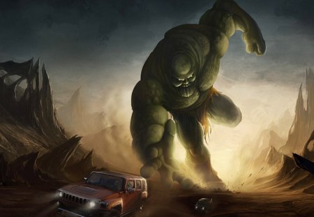 Run for your life - 04, hummer, fantasy, 2012, picture, 11