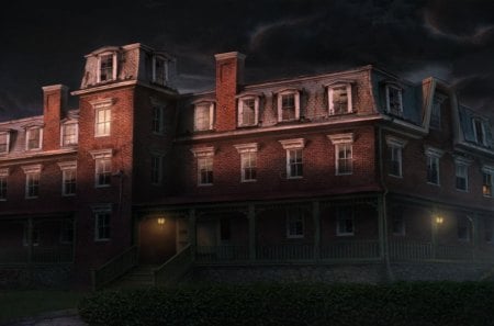 Abandoned Hotel - eery, house, dark, kid safe