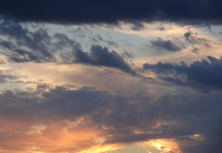 Dusk Clouds - cloud, sky, dusk, clouds