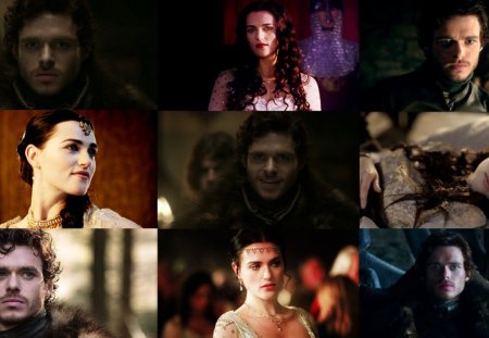 Game of Thrones/Merlin Crossover - game of thrones, morgana, katie mcgrath, merlin, robb stark, richard madden, crossover