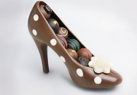 Chocolate shoe 