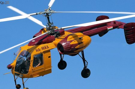 Kamov Ka-26 - sprayer, helicopter, kamov, crop, ka26