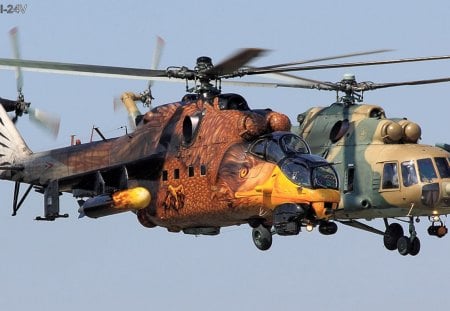 Mil-MI-2 - mil, hind, mi2, helicopter