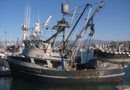 Channel Islands Harbor - fishing, california, boat, harbor, channel islands