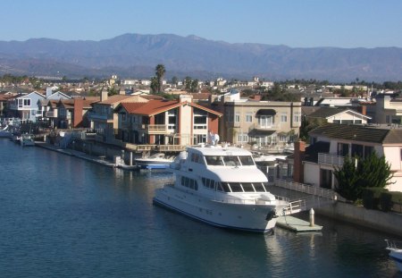 Nice Back Yard - california, harbor, channel islands, home water, boat