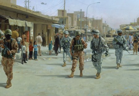 troops in Iraq - war, iraq, troops