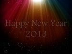 happy new year 2013