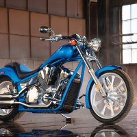 2010 Blue Honda Fury