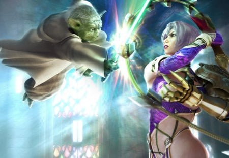 Soulcalibur 4 Joda v Ivy