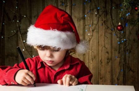 *** I'm writing a letter to Santa *** - christmas, santa, kids, people, letter, children, baby