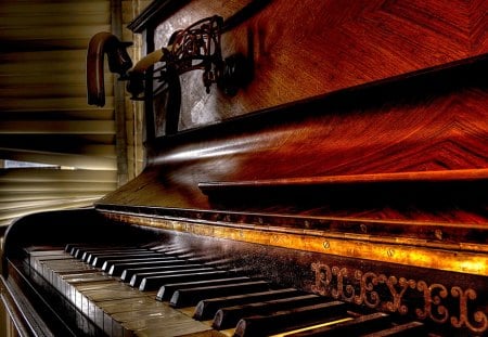 THE PIANO - piano, music, instrument, background