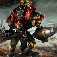 mech in battle
