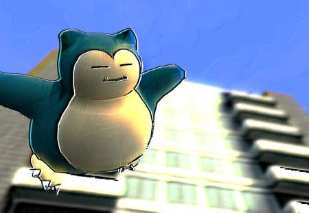 Snorlax is free, free falling - free, falling, garrysmod, snorlax, pokemon, cartoony