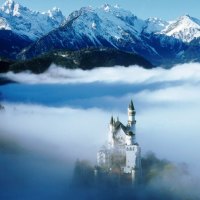 Neuschwanstein Castle From Above, Germany