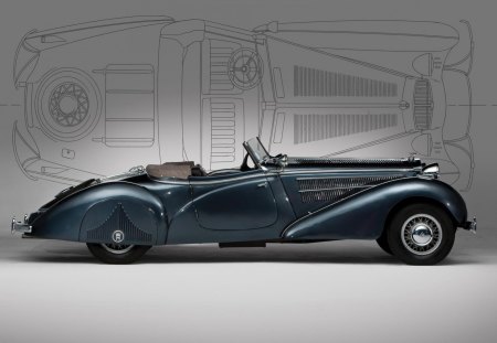 Horch 853 (1935) - horch, 853, car, 1935