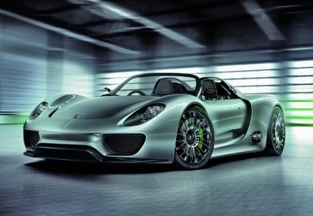 WOW! Porsche 918 Spyder Concept - supercars, porsche918, concept, spyder