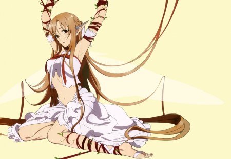 Elf Princess Asuna - game, anime, asuna, girl, sao, new, wall, series