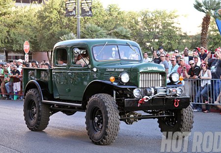 Dodge Powerwagon - classic, mopar, 4 door, wench