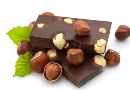 *** Chocolate with nuts *** - food, chocolate, nuts, sweet