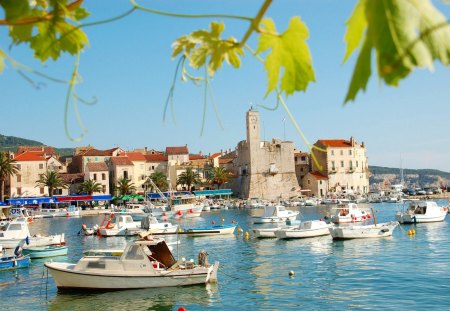 *** Boats at the marina*** - nature, ocean, boats, marina, sea