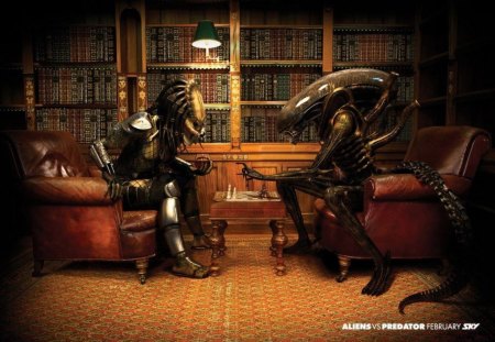 alien predator - game, alien, predator, funny