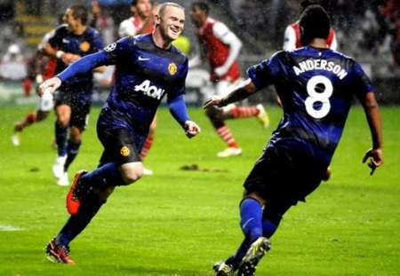 man u. - manchester, u, rooney, soccer