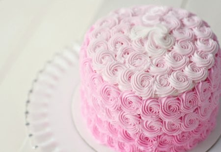 Girly anniversary♥ - cream, delicious, forever, special, innocent, fashion, entertainment, love, pink, white, girly, pale, cake