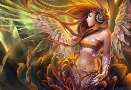 Fairy Angel - cg, fairy, fantasy, angel